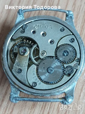 Ръчен часовник Omega 1910 г., снимка 7 - Антикварни и старинни предмети - 48588843