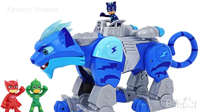 PJ Masks Power Cat Бойна Котка с включена фигура Пижама маски Оригинална Hasbro, снимка 1 - Фигурки - 43230338