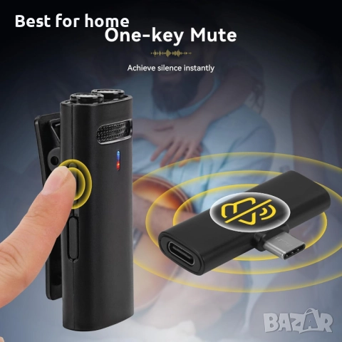 Комплект безжични микрофони Retekess TG103, снимка 5 - Микрофони - 52901760