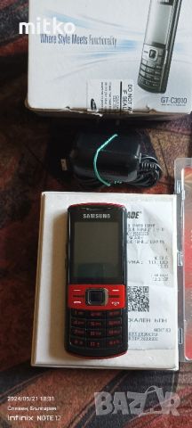 SAMSUNG GT-C3010 EDGE-Отлично състояние.Чисто нова батерия, снимка 7 - Samsung - 45844079