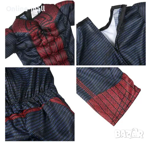 Луксозен Детски костюм на Спайдърмен Spiderman Костюм за деца, снимка 2 - Детски комплекти - 49720022