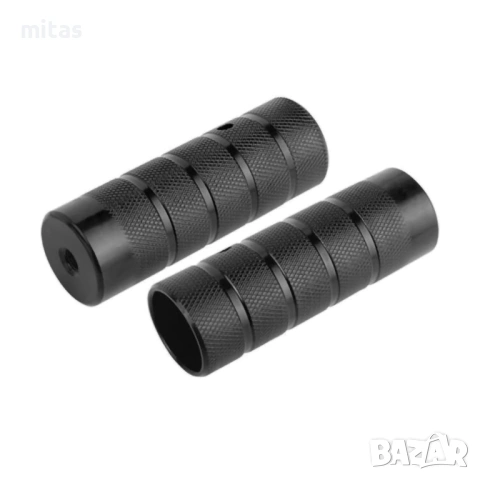 Пегове за БМХ велосипед, Комплект, Стоманени колчета, Ос 3/8", 110х38mm, снимка 2 - Аксесоари за велосипеди - 53045293