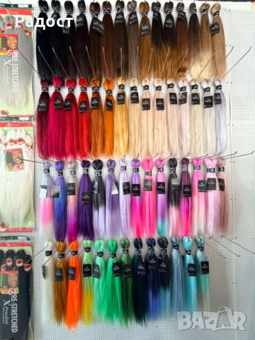 Плитки,канекалон,туистъри,къдрици,опашки,перуки,коса, снимка 7 - Аксесоари за коса - 53907387