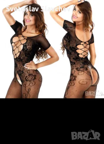 Еротично целокупно боди с дълги елегантни чорапи , снимка 5 - Бельо - 50357204