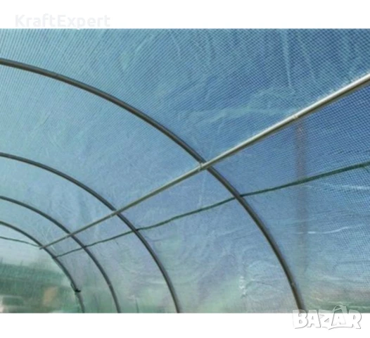 Тунелна оранжерия 800x300x200cm с 2 Врати и 16 прозореца, снимка 2 - Оранжерии - 50563170