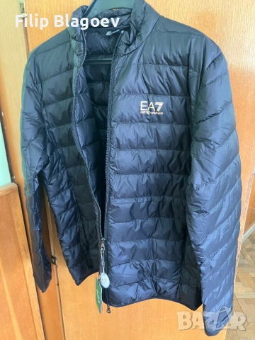 Оригинално мъжко пролетно-есенно яке Emporio Armani, снимка 5 - Якета - 53705768
