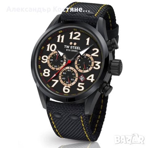 Мъжки часовник TW Steel Boutse Ginionj WTCR Team Spec Edt. Chronograph, снимка 4 - Мъжки - 46162468