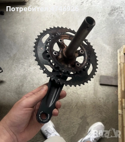 Курбели Shimano FC-RX 600, снимка 3 - Части за велосипеди - 53621130