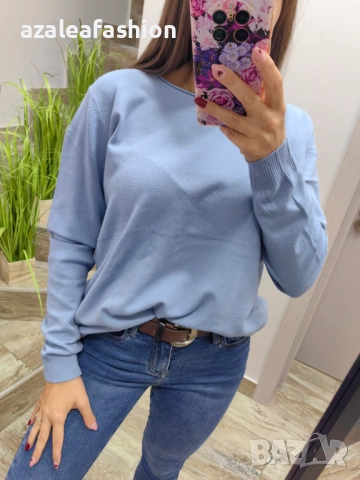 Цветове - дамски пуловер, снимка 5 - Блузи с дълъг ръкав и пуловери - 52364237