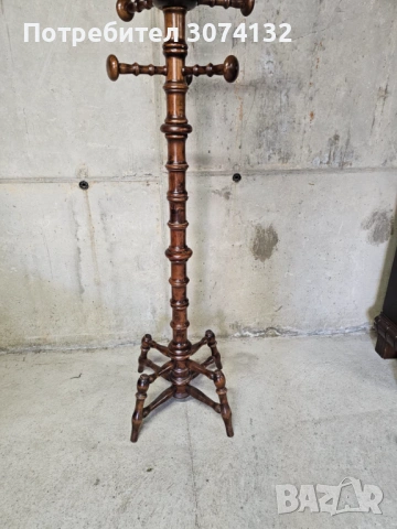 Виенска букова закачалка за дрехи /Уникат/, снимка 3 - Закачалки - 53566029