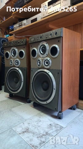 Трилентови тонколони Jamo 12 инча бас, снимка 2 - Тонколони - 54119329