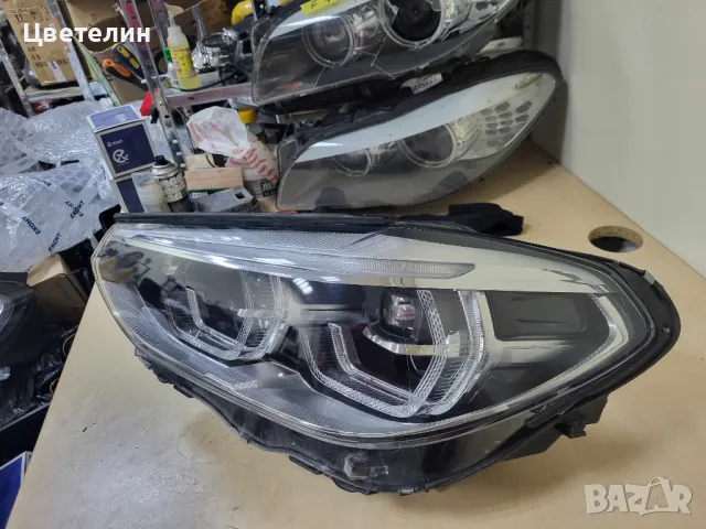 Ляв фар BMW X3 X4 G01 G03 Adaptive LED lqv far бмв 3 4, снимка 3 - Части - 49278007