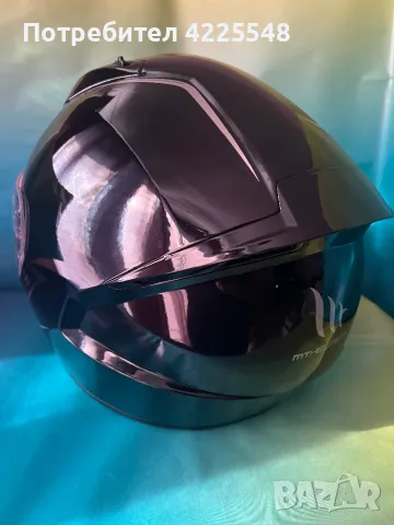 Чисто нова каска MT HELMETS STINGER черна размер XL, снимка 5 - Аксесоари и консумативи - 47145900