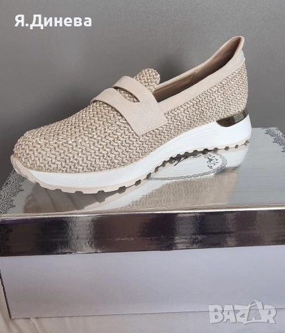 Стилни пролетни дамски пантофи, снимка 3 - Пантофи - 54294335