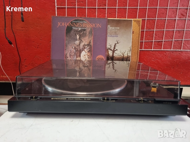 Г.амофон PIONEER PL-335, снимка 2 - Ресийвъри, усилватели, смесителни пултове - 52327425
