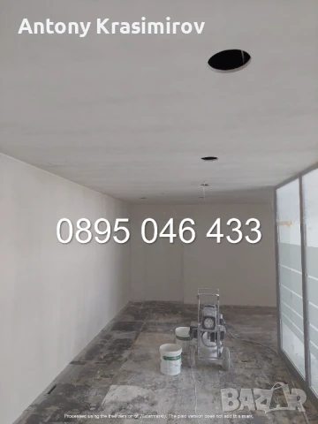 Шпакловка от 6лв/м2 . Всички видове строителни услуги!, снимка 5 - Ремонти на апартаменти - 51271335