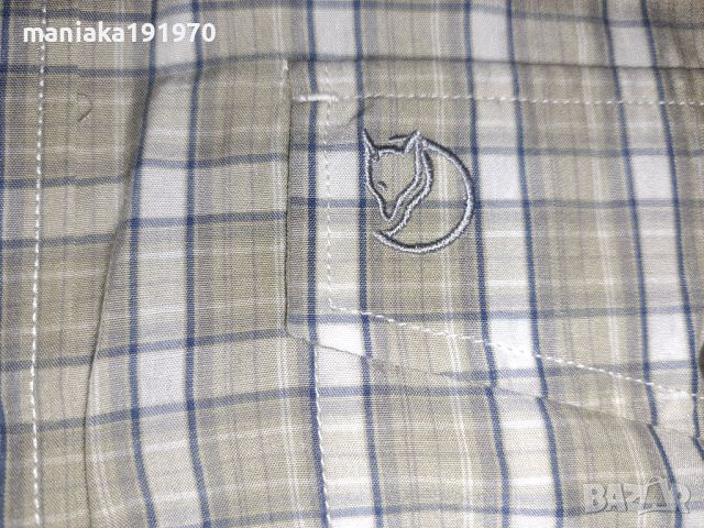 Fjallraven Abisko Cool Shirt LS (XL) спортна риза с дълъг ръкав, снимка 6 - Ризи - 45899452