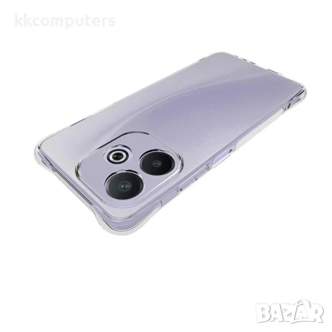 OPPO A5 Pro 5G Прозрачен Удароустойчив Калъф TPU с Анти-Приплъзване + Скрийн Протектор, снимка 3 - Калъфи, кейсове - 50563641