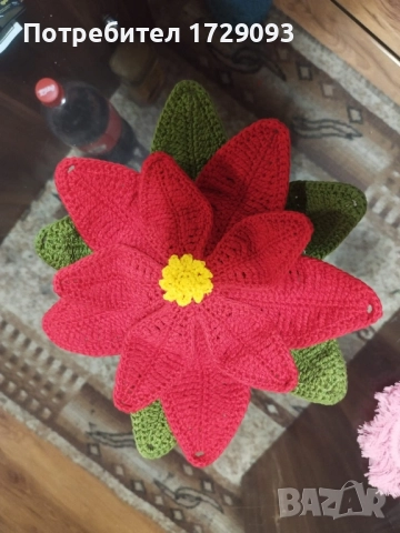 Ръчно изработена Коледна звезда