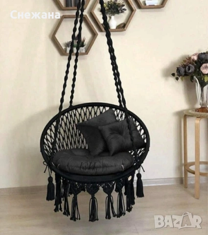 Нова Висяща градинска люлка, снимка 5 - Градински мебели, декорация  - 53883155