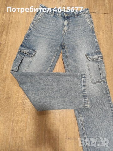 дънки с джобове отстрани, снимка 3 - Дънки - 52527705