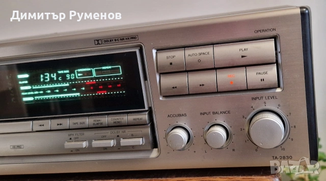 Касетен дек Onkyo TA-2830, снимка 5 - Декове - 53926870