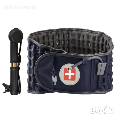 GINEKOO Декомпресионен колан за гръб Поддръжка на лумбална скоба Надуваем 74-124cm НОВ, снимка 1