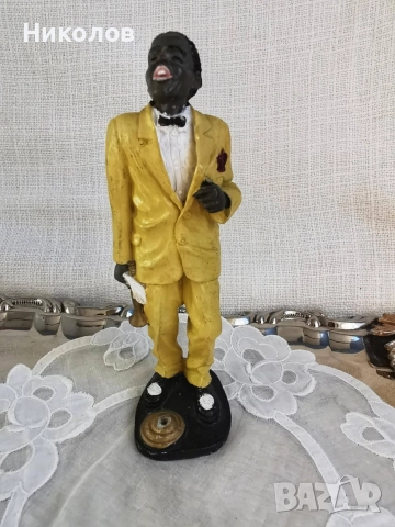 Музиканти винтидж колекция 4 бр фигури. , снимка 4 - Антикварни и старинни предмети - 52606415