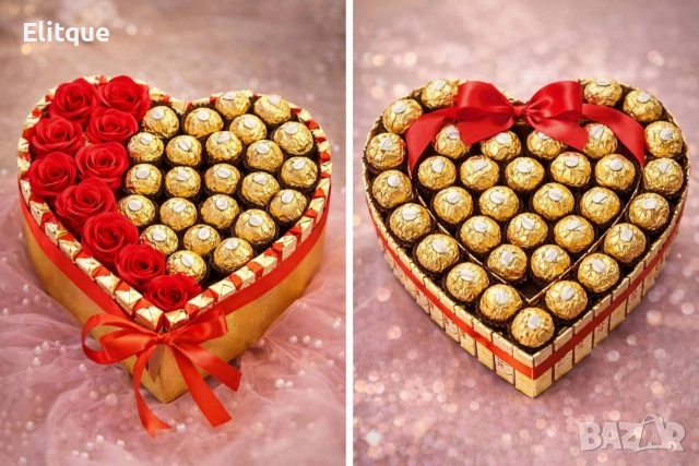 сърца от бонбони 