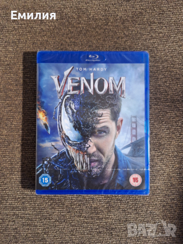 НОВ Blu-Ray "Venom" с БГ субтитри, снимка 1 - Blu-Ray филми - 44959380