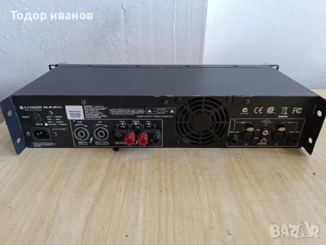 Crown-xls1500, снимка 5 - Ресийвъри, усилватели, смесителни пултове - 50064471