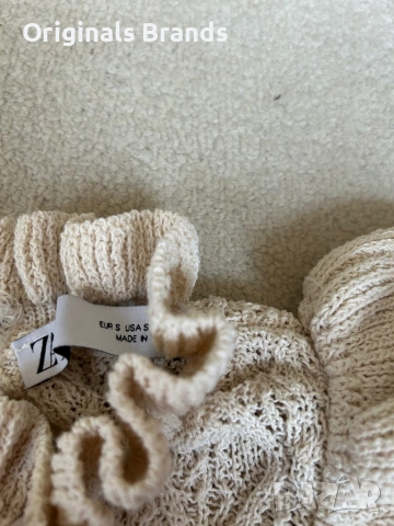 ❤️Разкошна блуза на ZARA, размер S!❤️, снимка 2 - Блузи с дълъг ръкав и пуловери - 54148654