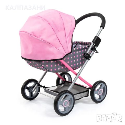 BAYER Количка за кукли COSY с чанта, одеяло и възглавница сива 12766AA, снимка 3 - Кукли - 45667063