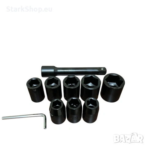 Професионален пневматичен ударен гайковерт 1/2" 1400 Nm STAHLMAYER, снимка 5 - Други инструменти - 53859514