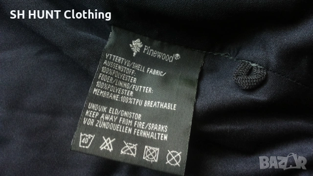 PINEWOOD HUNTING WINDPROOF MEMBRAN POLAR Jacket размер 3XL яке с мембрана вятърно устойчиво - 2430, снимка 14 - Екипировка - 54160363