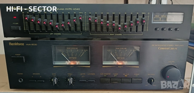 Renkforce винтиж аудио сет , снимка 3 - Аудиосистеми - 53493009