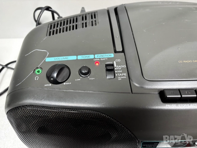 CD РадиоКасетофон SONY CFD-9 Sony Corporation; Tokyo, снимка 3 - Радиокасетофони, транзистори - 52882400