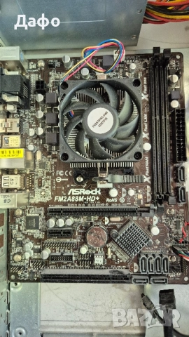 Дънна платка Asrock FM2A88M-HD+ сокет FM2 и FM2+