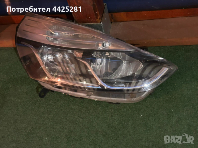 фар десен Renault Clio IV 2013-2016 г. #500S., снимка 2 - Части - 53296070
