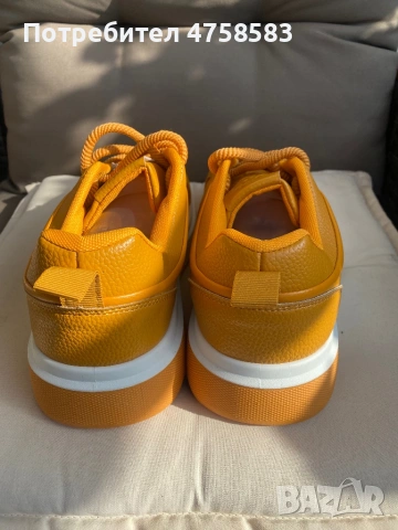 Сникърс мъжки, Sneakers Men’s Orange , снимка 5 - Ежедневни обувки - 53753598