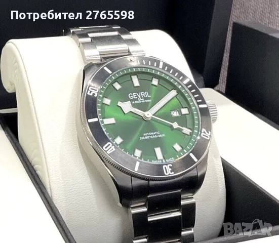 Мъжки Часовник Gevril Yorkville Automatic, снимка 2 - Мъжки - 48874294