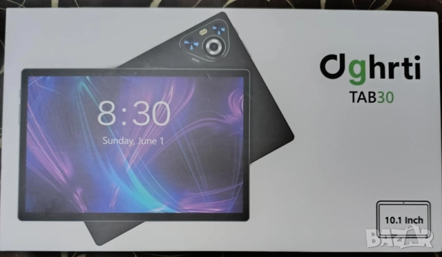 Нов таблет DGHRTI с Android 15, 10.1", 30GB RAM, 128GB ROM 1TB, 8-ядрен 200 лв., снимка 9 - Таблети - 52310625