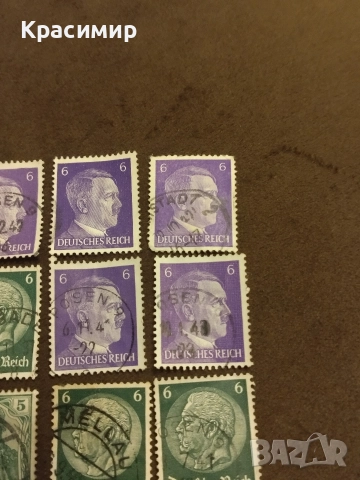 Дойче Райх., снимка 14 - Филателия - 52632445