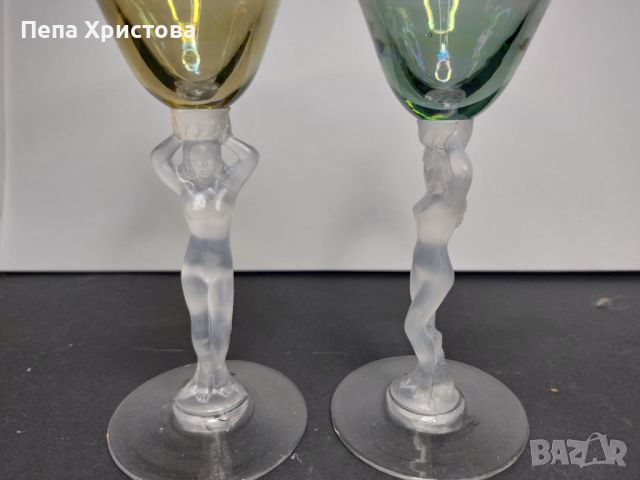 6 броя чаши за аперитив от висококачествен френски кристал Bayel., снимка 12 - Чаши - 45687097