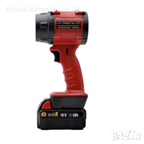 Мощен акумулаторен вентилатор Violent Fan F018 – 110,000 RPM сила за охлаждане и продухване, снимка 4 - Вентилатори - 51690114
