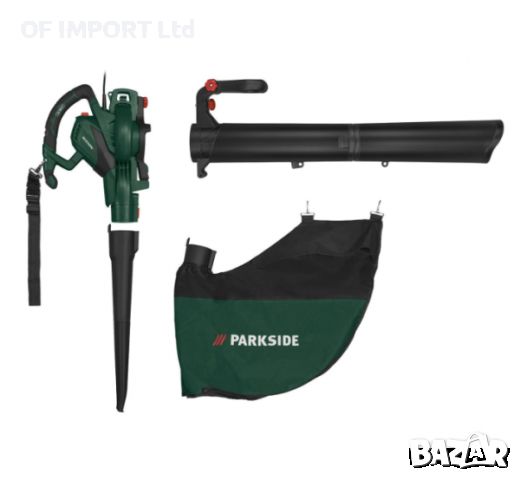 Електрически Листосъбирач/Духалка PARKSIDE 3000W, снимка 2 - Други инструменти - 45552383