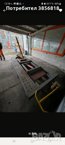 Стенд за разоъване на ударени автомобили модел grasia италянски., снимка 2 - Други машини и части - 53985035