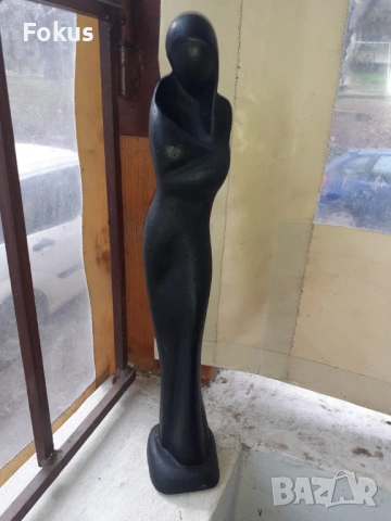 Уникална чугунена статуетка фигура - Мадоната 3,6кг., снимка 7 - Антикварни и старинни предмети - 53279856