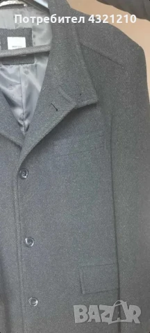 Мъжко палто Montego N52/ L, снимка 2 - Палта - 50689032