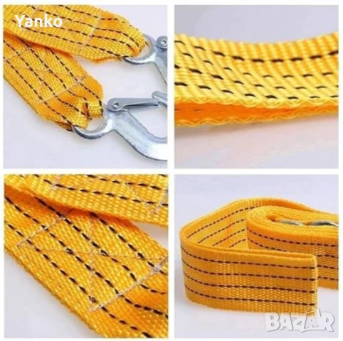 Въже колан за теглене, 5,8 или 10 тона, дължина 4м, снимка 3 - Аксесоари и консумативи - 53948548